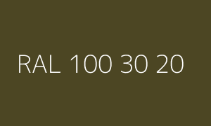 Color RAL 100 30 20