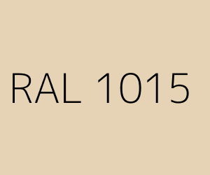 Color RAL 1015 LIGHT IVORY