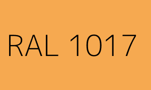 Color RAL 1017