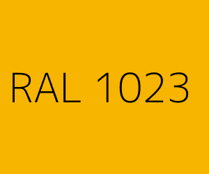 Color RAL 1023 TRAFFIC YELLOW