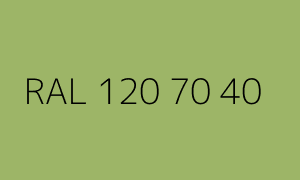 Color RAL 120 70 40
