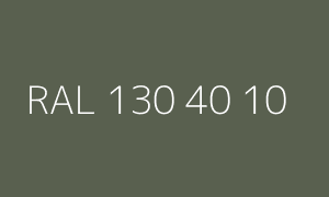 Color RAL 130 40 10