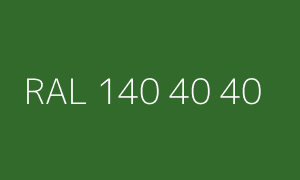 Color RAL 140 40 40