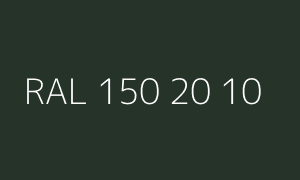 Color RAL 150 20 10