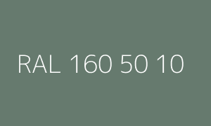 Color RAL 160 50 10