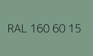 Color RAL 160 60 15
