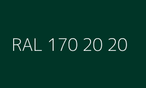 Color RAL 170 20 20