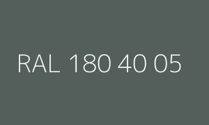 Color RAL 180 40 05