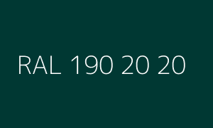 Color RAL 190 20 20