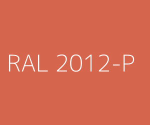 Color RAL 2012-P SALMON ORANGE