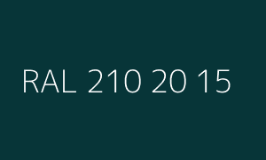Color RAL 210 20 15