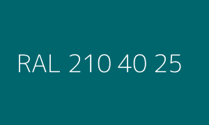 Color RAL 210 40 25