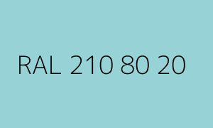 Color RAL 210 80 20