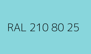 Color RAL 210 80 25