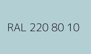 Color RAL 220 80 10