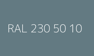 Color RAL 230 50 10