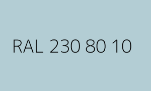 Color RAL 230 80 10