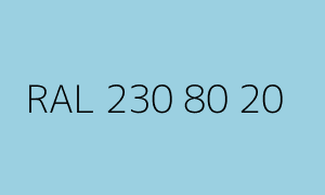 Color RAL 230 80 20