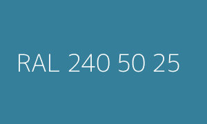 Color RAL 240 50 25