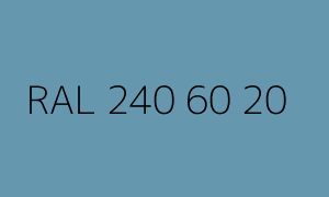 Color RAL 240 60 20