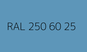Color RAL 250 60 25