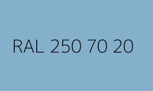 Color RAL 250 70 20