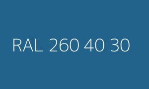 Color RAL 260 40 30