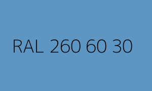 Color RAL 260 60 30