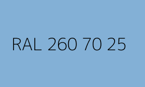Color RAL 260 70 25