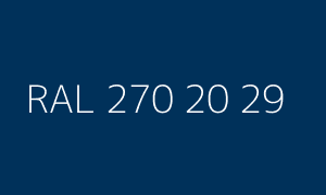 Color RAL 270 20 29