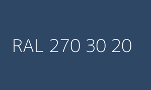 Color RAL 270 30 20