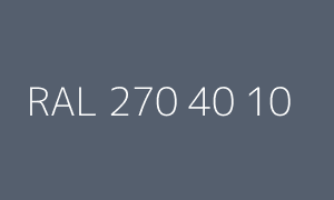 Color RAL 270 40 10
