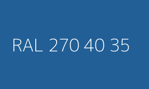Color RAL 270 40 35