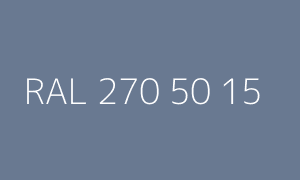 Color RAL 270 50 15