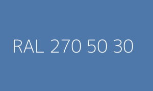 Color RAL 270 50 30