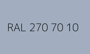Color RAL 270 70 10