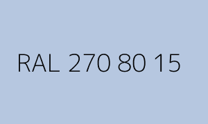 Color RAL 270 80 15