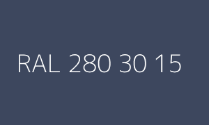 Color RAL 280 30 15