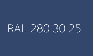 Color RAL 280 30 25