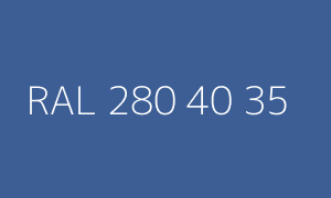 Color RAL 280 40 35