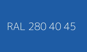 Color RAL 280 40 45