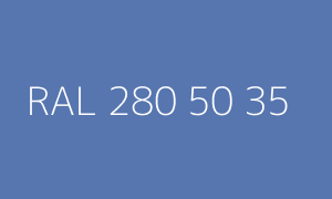 Color RAL 280 50 35