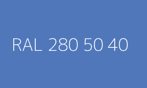 Color RAL 280 50 40