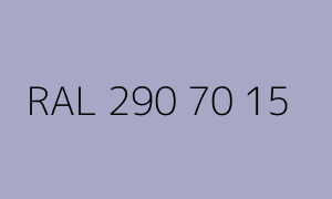 Color RAL 290 70 15