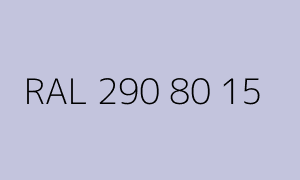 Color RAL 290 80 15