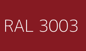 Color RAL 3003