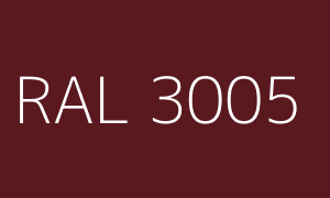 Color RAL 3005