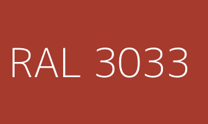 Color RAL 3033