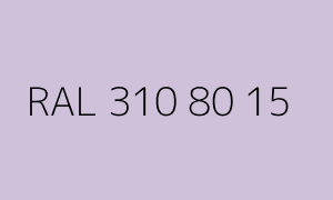 Color RAL 310 80 15