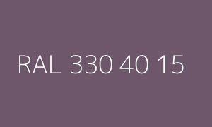 Color RAL 330 40 15